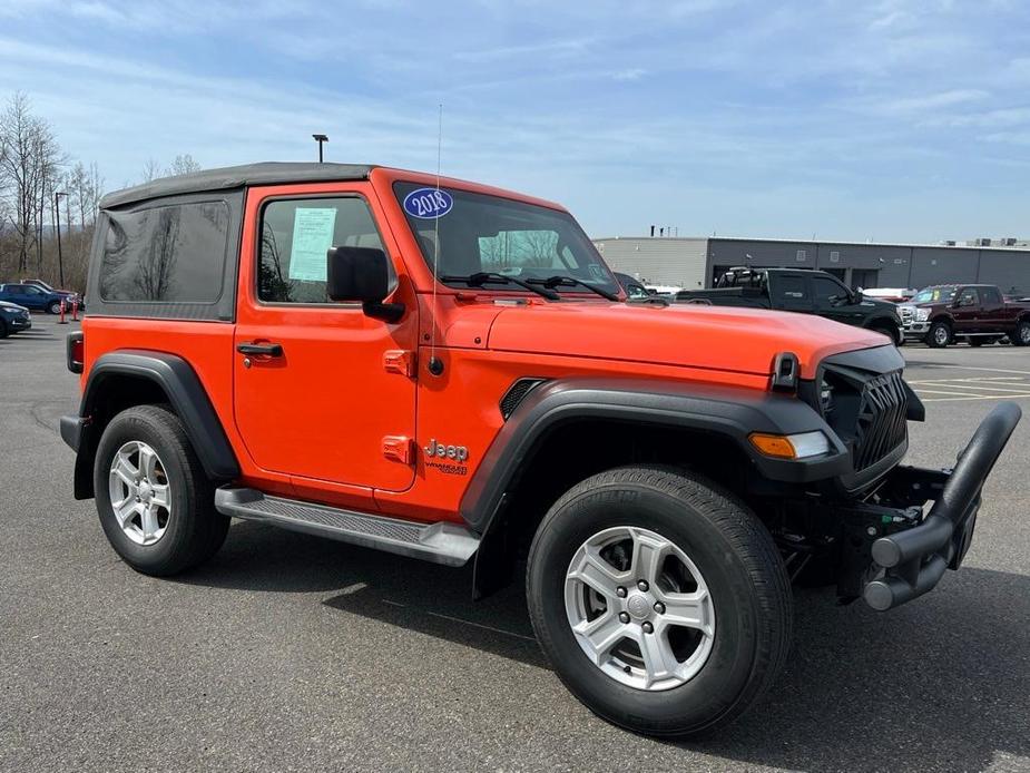 used 2018 Jeep Wrangler car, priced at $27,989