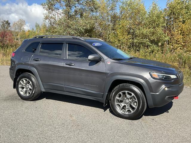 used 2021 Jeep Cherokee car, priced at $25,497