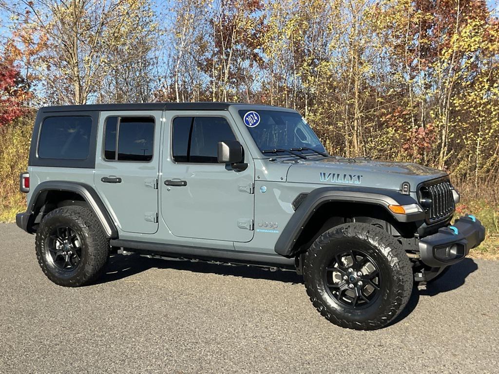 used 2024 Jeep Wrangler 4xe car, priced at $35,999