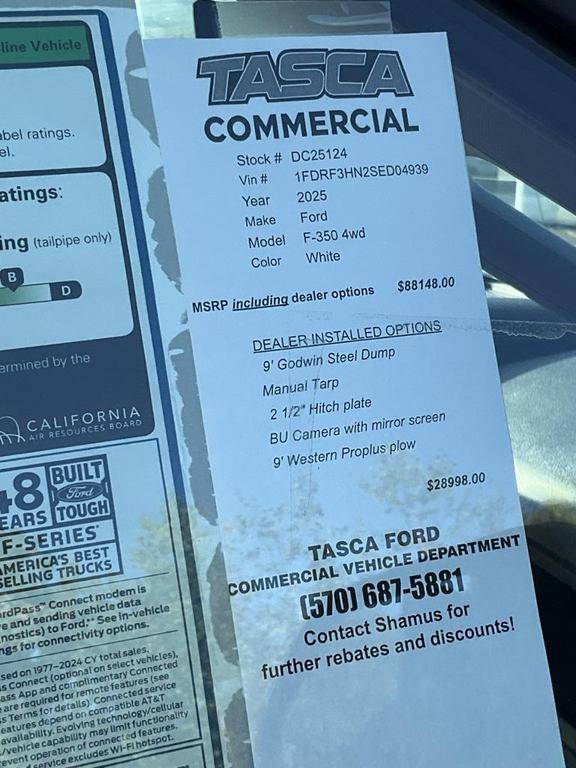 new 2025 Ford F-350 car, priced at $88,148