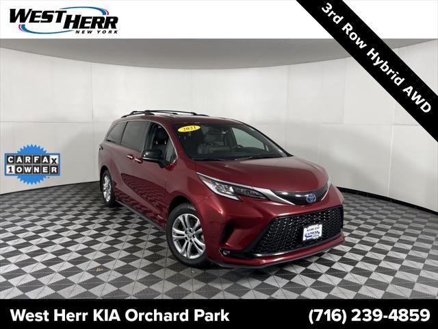 used 2021 Toyota Sienna car, priced at $42,928