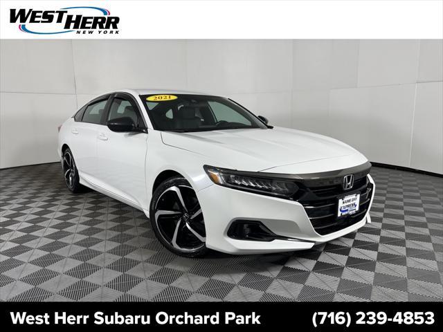 used 2021 Honda Accord car, priced at $24,922