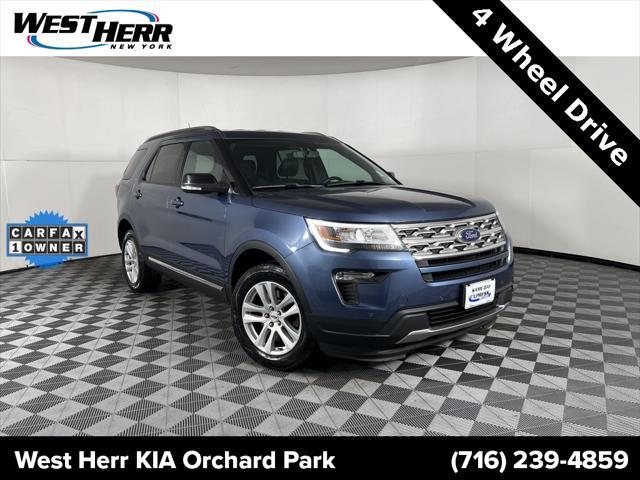 used 2018 Ford Explorer car, priced at $21,939