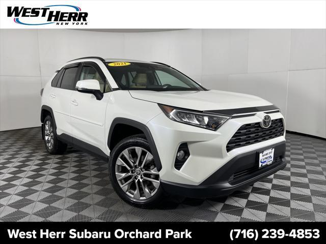 used 2021 Toyota RAV4 car, priced at $30,919