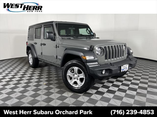 used 2018 Jeep Wrangler Unlimited car, priced at $27,536