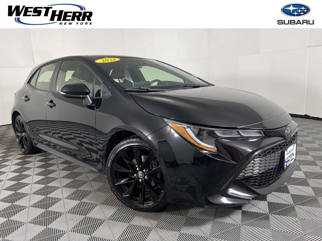 used 2021 Toyota Corolla Hatchback car, priced at $22,529