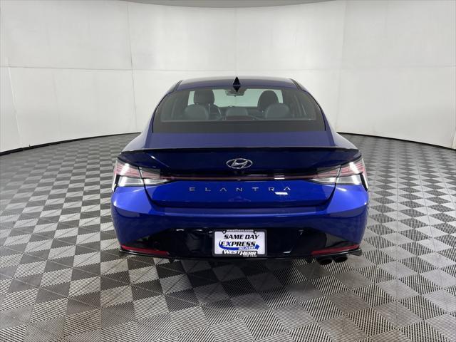 used 2021 Hyundai Elantra car, priced at $18,972