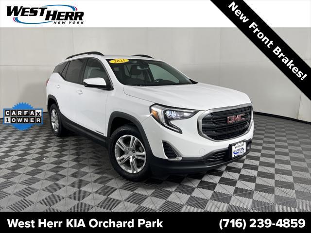 used 2021 GMC Terrain car, priced at $19,973
