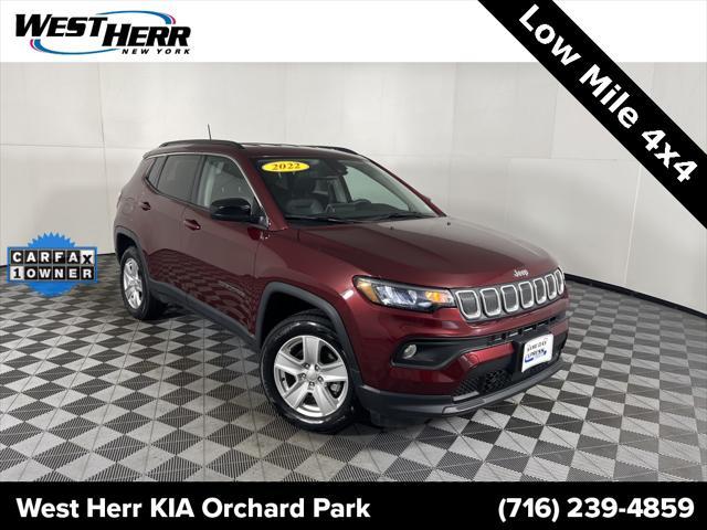 used 2022 Jeep Compass car, priced at $22,915