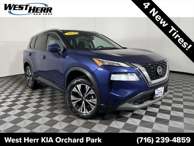 used 2021 Nissan Rogue car, priced at $24,913