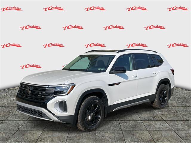 new 2026 Volkswagen Atlas car, priced at $50,681