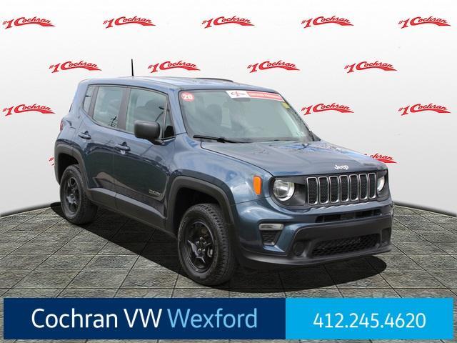 used 2020 Jeep Renegade car, priced at $17,288