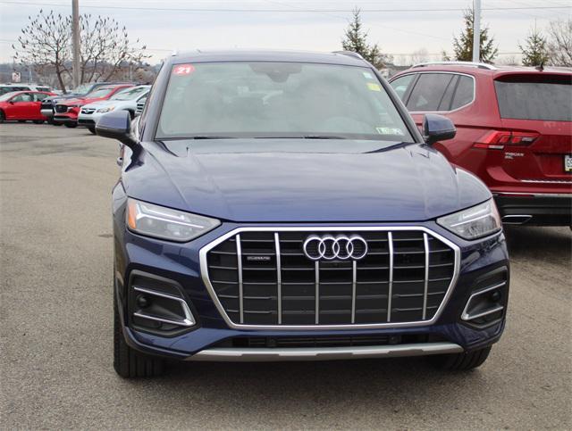 used 2021 Audi Q5 car, priced at $30,220