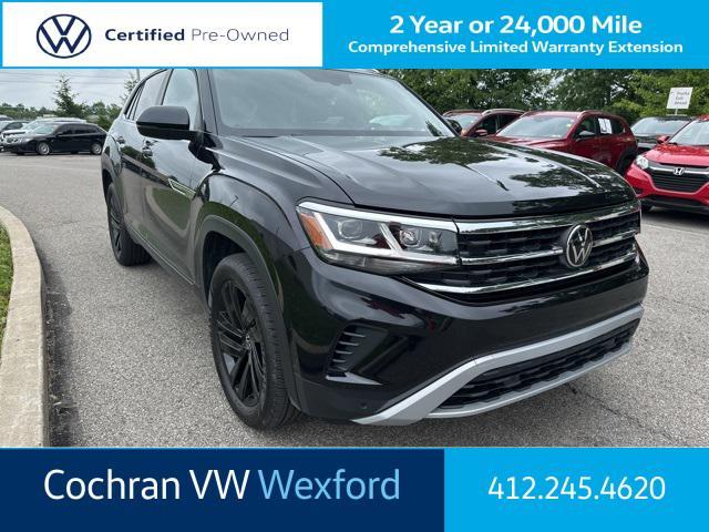 used 2023 Volkswagen Atlas Cross Sport car, priced at $29,749