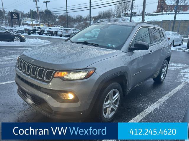 used 2023 Jeep Compass car, priced at $22,985