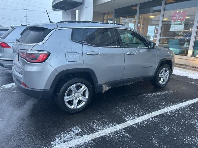 used 2023 Jeep Compass car, priced at $22,985