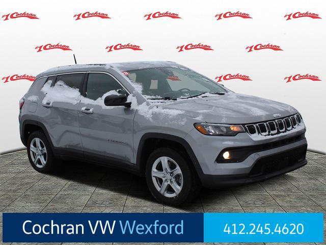 used 2023 Jeep Compass car, priced at $21,487