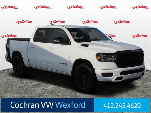 used 2021 Ram 1500 car, priced at $31,500