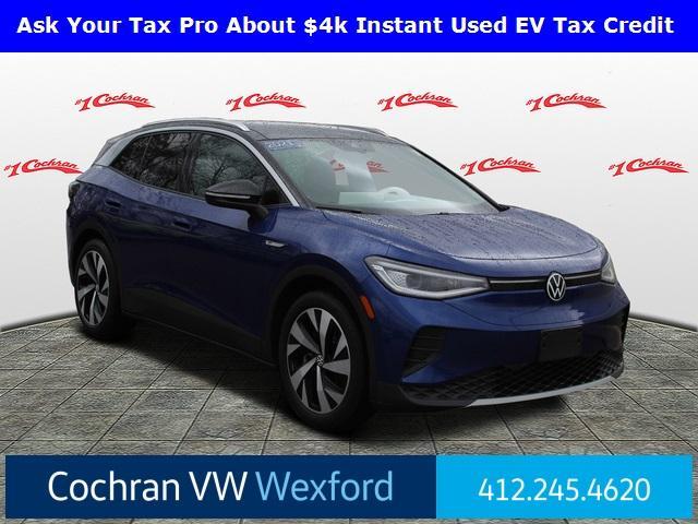 used 2021 Volkswagen ID.4 car, priced at $23,526