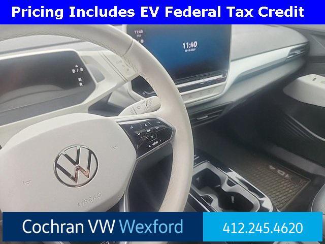 used 2021 Volkswagen ID.4 car, priced at $17,834
