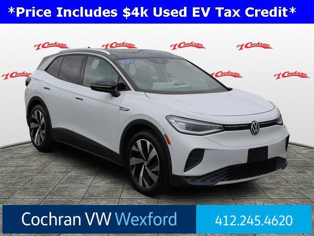 used 2021 Volkswagen ID.4 car, priced at $17,620