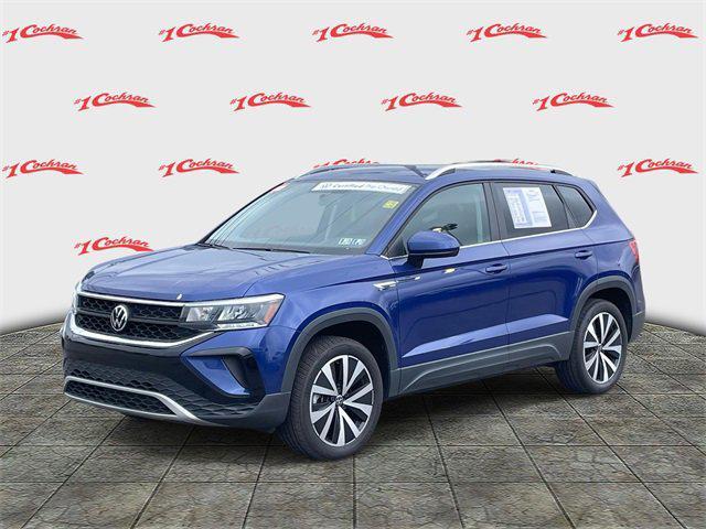 used 2022 Volkswagen Taos car, priced at $20,992