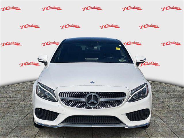 used 2017 Mercedes-Benz C-Class car, priced at $17,971