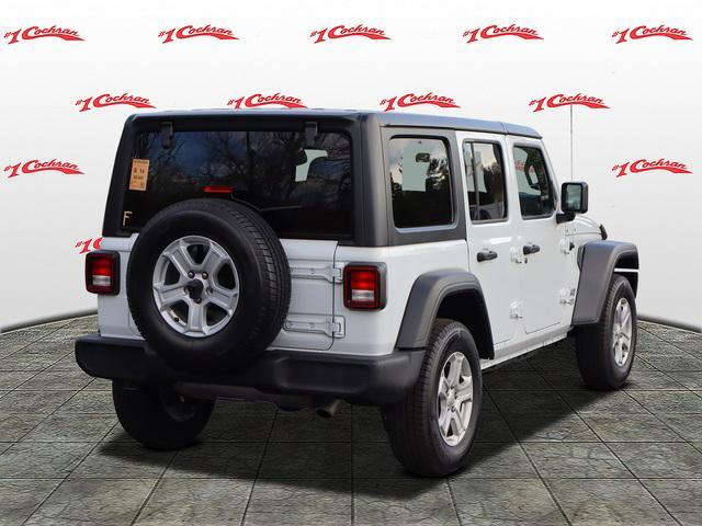 used 2021 Jeep Wrangler Unlimited car, priced at $28,200