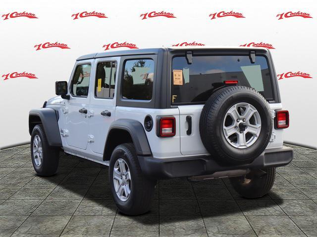 used 2021 Jeep Wrangler Unlimited car, priced at $28,200