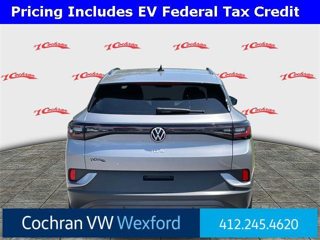 used 2023 Volkswagen ID.4 car, priced at $19,995