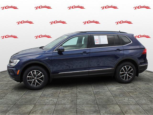 used 2021 Volkswagen Tiguan car, priced at $20,928