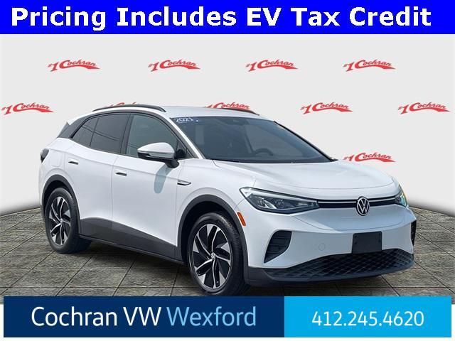 used 2021 Volkswagen ID.4 car, priced at $17,995