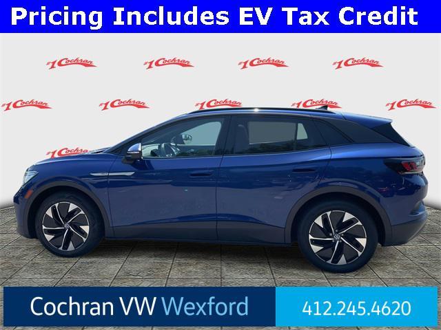 used 2021 Volkswagen ID.4 car, priced at $19,500