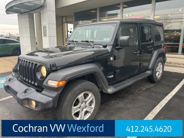 used 2021 Jeep Wrangler Unlimited car, priced at $27,718