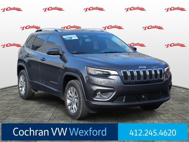 used 2021 Jeep Cherokee car, priced at $22,950