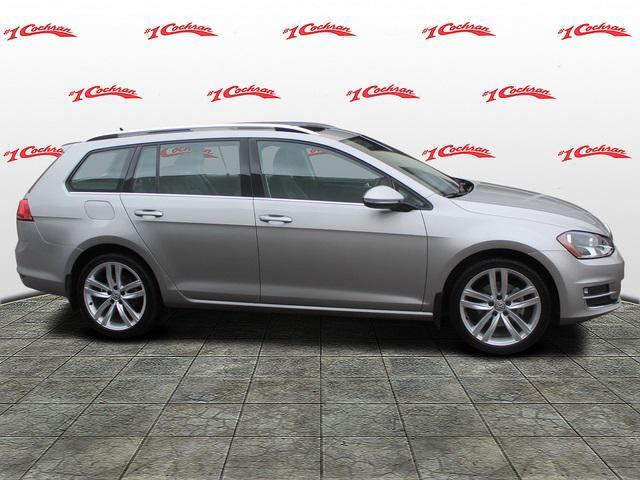 used 2015 Volkswagen Golf SportWagen car, priced at $16,658