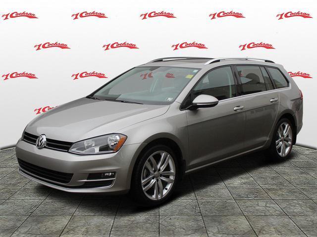 used 2015 Volkswagen Golf SportWagen car, priced at $16,658