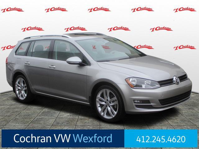 used 2015 Volkswagen Golf SportWagen car, priced at $16,995