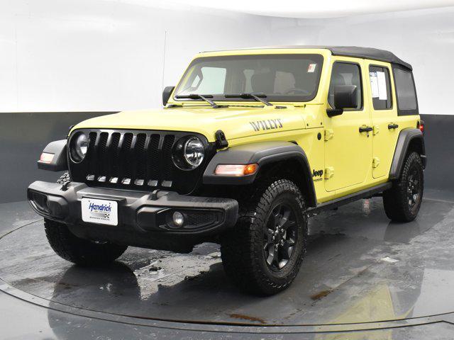 used 2022 Jeep Wrangler Unlimited car, priced at $28,977