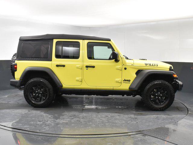 used 2022 Jeep Wrangler Unlimited car, priced at $28,977