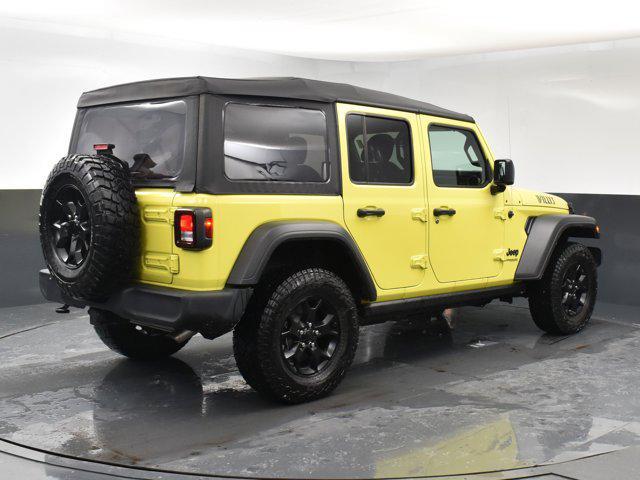 used 2022 Jeep Wrangler Unlimited car, priced at $28,977