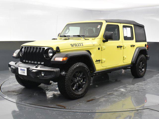 used 2022 Jeep Wrangler Unlimited car, priced at $28,977