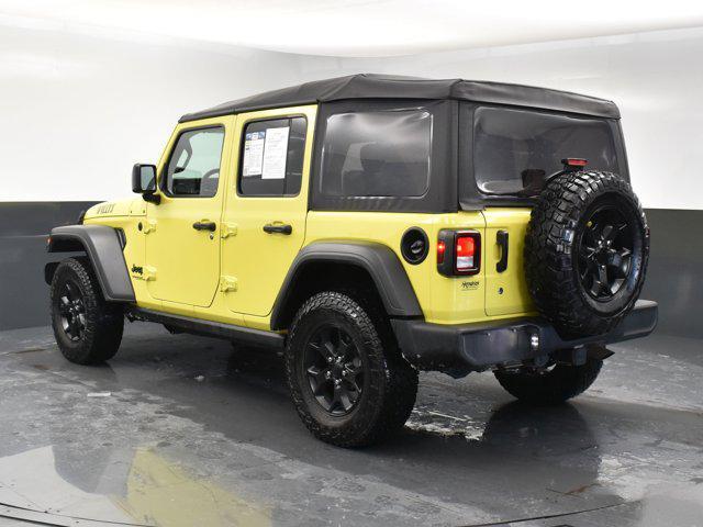 used 2022 Jeep Wrangler Unlimited car, priced at $28,977