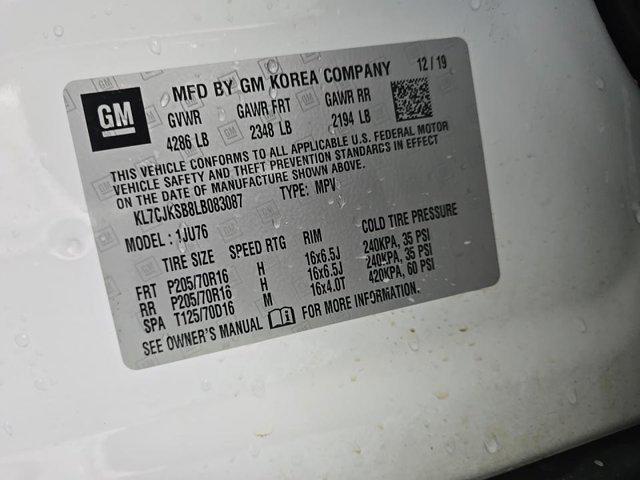 used 2020 Chevrolet Trax car, priced at $16,977