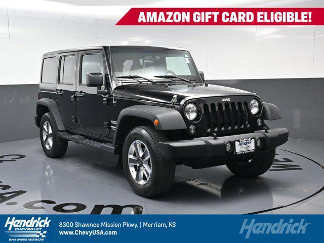 used 2016 Jeep Wrangler Unlimited car, priced at $18,977