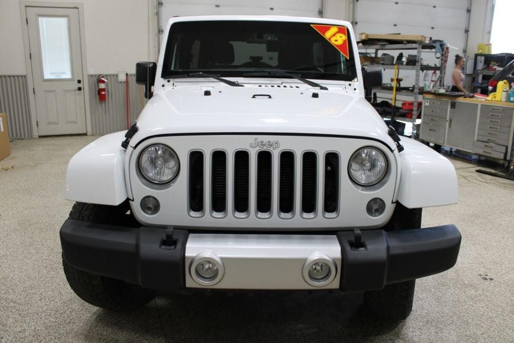 used 2018 Jeep Wrangler JK Unlimited car, priced at $19,900