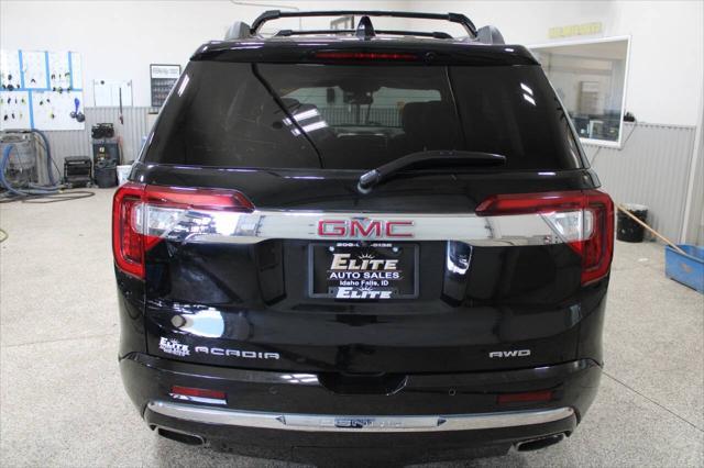 used 2022 GMC Acadia car, priced at $32,900