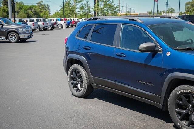 used 2018 Jeep Cherokee car, priced at $20,990