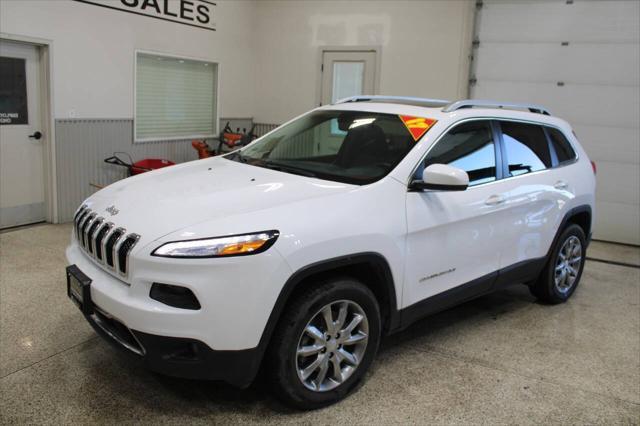 used 2017 Jeep Cherokee car, priced at $18,900