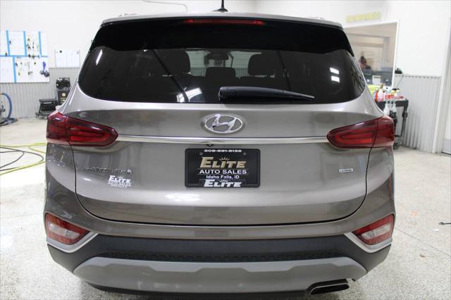 used 2019 Hyundai Santa Fe car, priced at $11,900